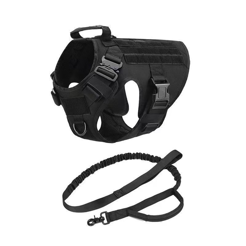Military Large Dog Harness Pet German Shepherd Malinois Training Vest
