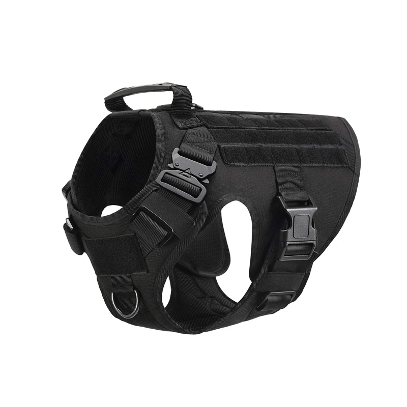 Military Large Dog Harness Pet German Shepherd Malinois Training Vest Tactical Medium Dog Harnesses Hunting For Dogs Accessories