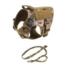 Military Large Dog Harness Pet German Shepherd Malinois Training Vest
