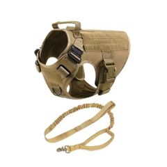 Military Large Dog Harness Pet German Shepherd Malinois Training Vest
