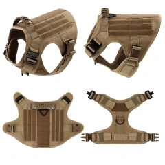 Military Large Dog Harness Pet German Shepherd Malinois Training Vest