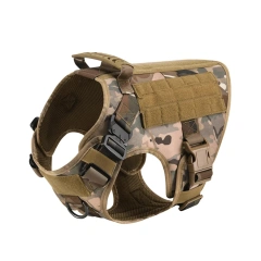 Military Large Dog Harness Pet German Shepherd Malinois Training Vest Tactical Medium Dog Harnesses Hunting For Dogs Accessories
