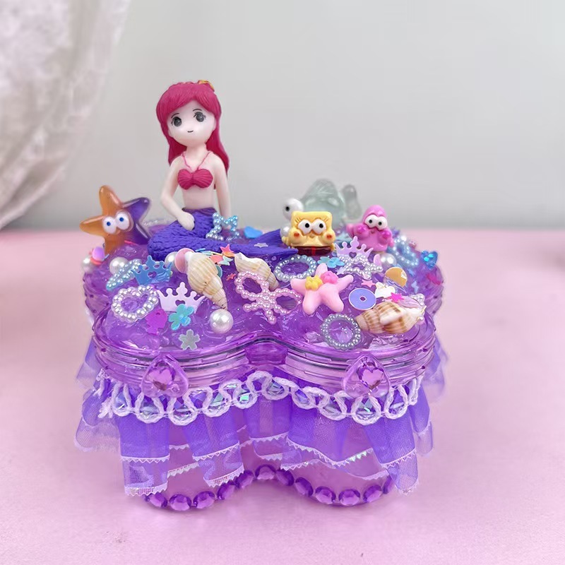 Girl's Gift Kit for Children's DIY Crafts, Desktop Organizer, Jewelry Box