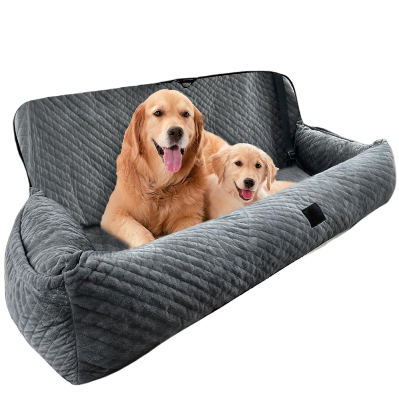 Multifunctional Washable Dog Car Seat with Thick Cushion for Medium/Large Dogs  for All Cars