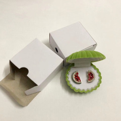 Lovely Clamshell Gift Box Holder Jewelry Box Case