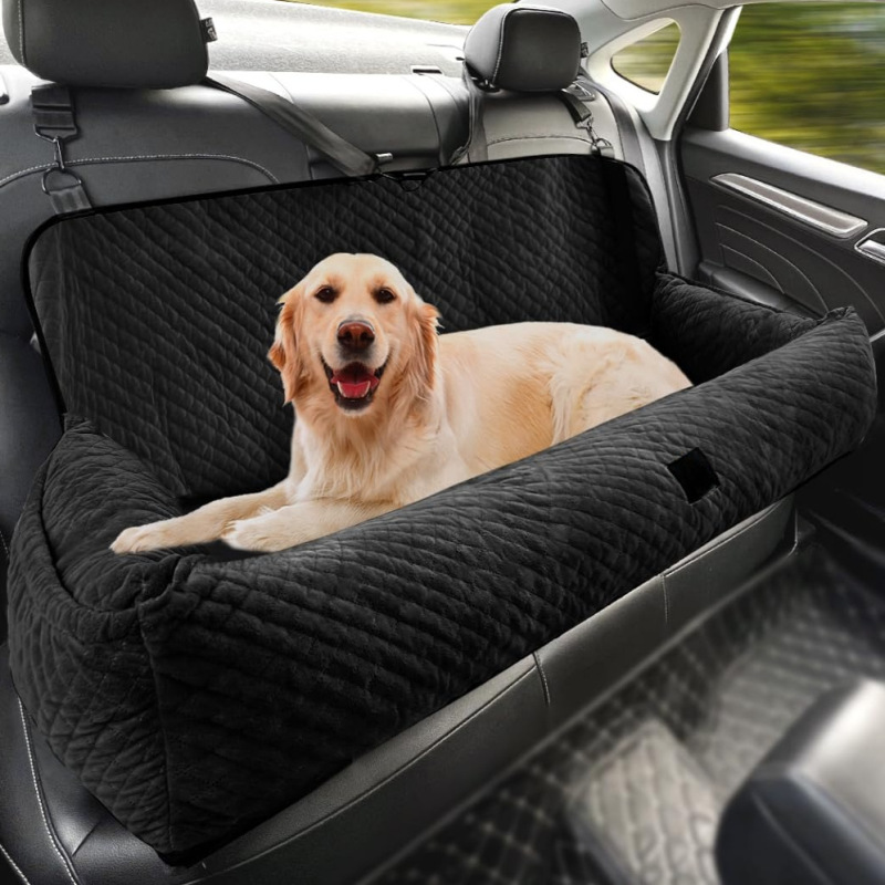 Multifunctional Washable Dog Car Seat with Thick Cushion for Medium/Large Dogs  for All Cars