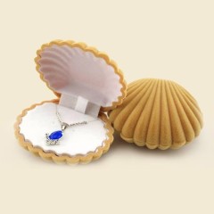 Lovely Clamshell Gift Box Holder Jewelry Box Case