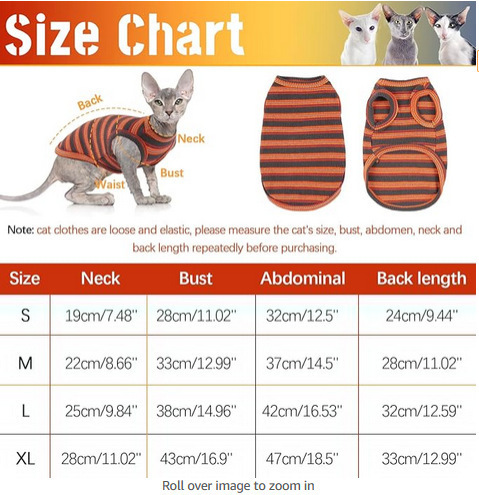 Pet Post-Operative Recovery Suit for Cats Small Dogs Classic Cute Breathable