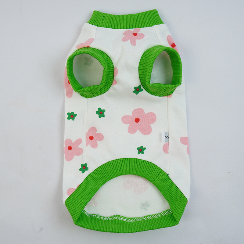 Pet Post-Operative Recovery Suit for Cats Small Dogs Classic Cute Breathable