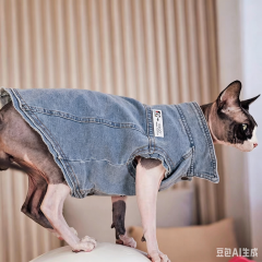 Hairless cat trendy vest