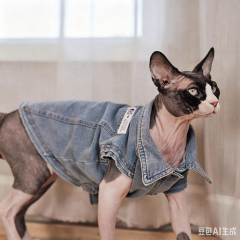 Hairless cat trendy vest