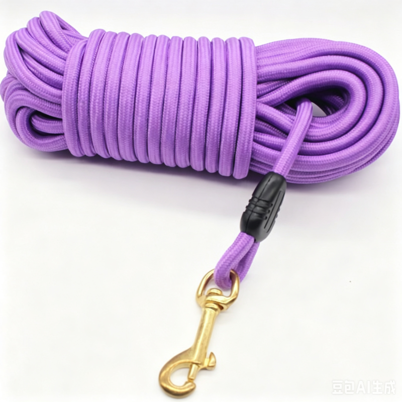 Copper hook style-5M/10M/15M Heavy Duty Nylon Pet Leash - Ideal for Recall & Agility Training Tailored