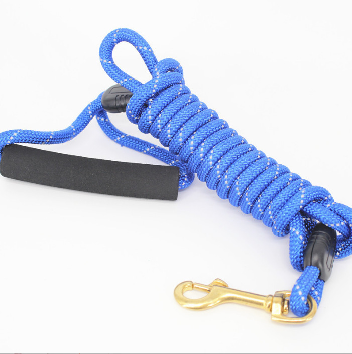 3M/5M/10M/20M-8mm  Pet Leashes Long Walk Training Round Rope With soft handle