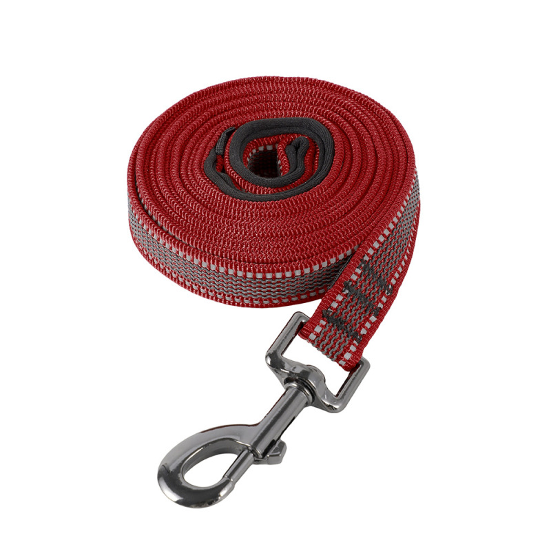 Long Dog Leash 15M 10M 5M 3M 2M Big Large Pet Training Lead Rope 2 3 5 Meters Reflective Non Slip Black Line Accessories