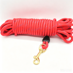 Copper hook style-5M/10M/15M Heavy Duty Nylon Pet Leash - Ideal for Recall & Agility Training Tailored