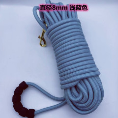 3M/5M/10M/20M-8mm  Pet Leashes Long Walk Training Round Rope With soft handle