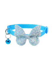 Pet sequin collar