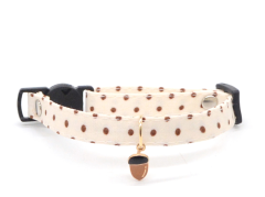 Cat polka dot collar