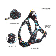 Custom PQ Pet Harness Small Medium Large Pet Harness Set