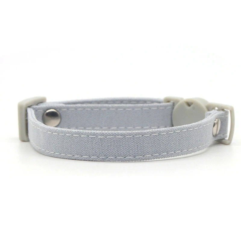 Pet Breakaway Cat Collar, Safe Cute Cotton and Linen Material Adjustable Small Dog kittens Collars for Cats puppy