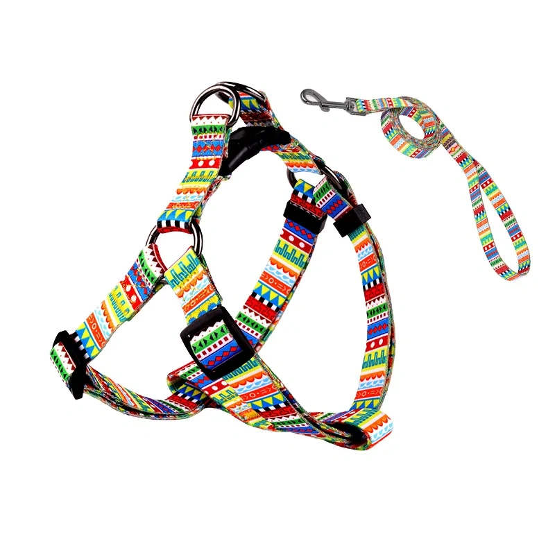 Wholesale Custom Pet Dog Harness Small Medium Large Pet Dog Leash and Harness Set Luxury