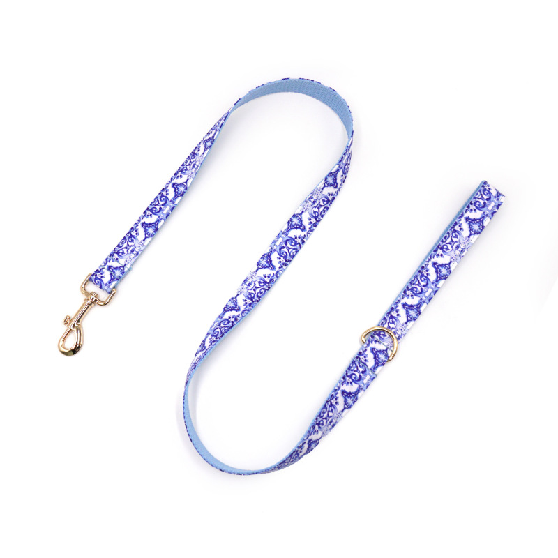 Pet dog printed collar
