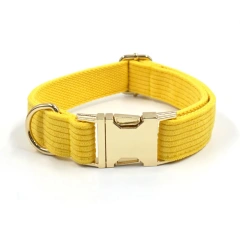 Multi Colors Corduroy Dog Cat Autumn Collars Custom Name Phone Number Puppy Necklace Adjustable Pet Leads Collar