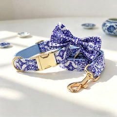 Pet dog printed collar
