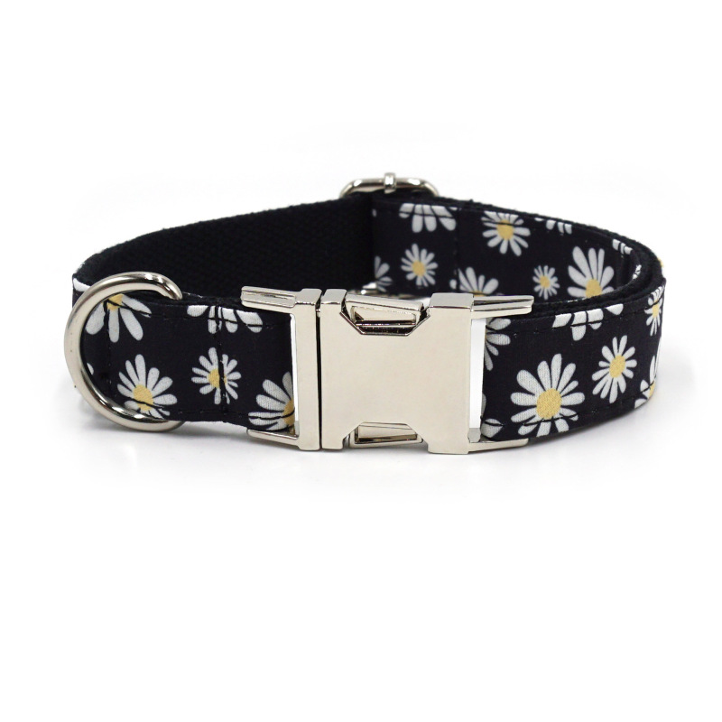 Pet dog printed collar