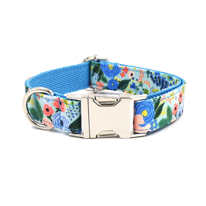 Pet dog printed collar