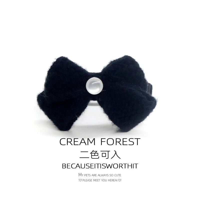 Pet Breakaway Cat Collar, Safe Cute Cotton and Linen Material Adjustable