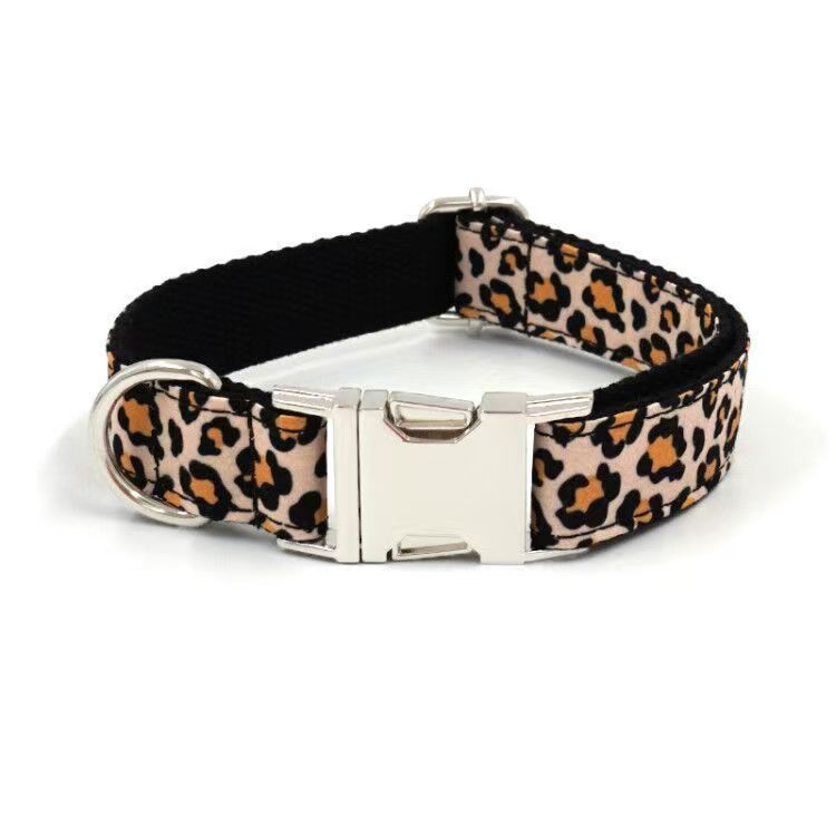 Pet dog printed collar