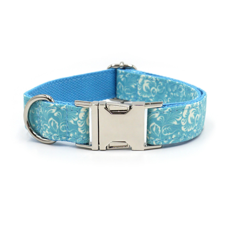 Pet dog printed collar