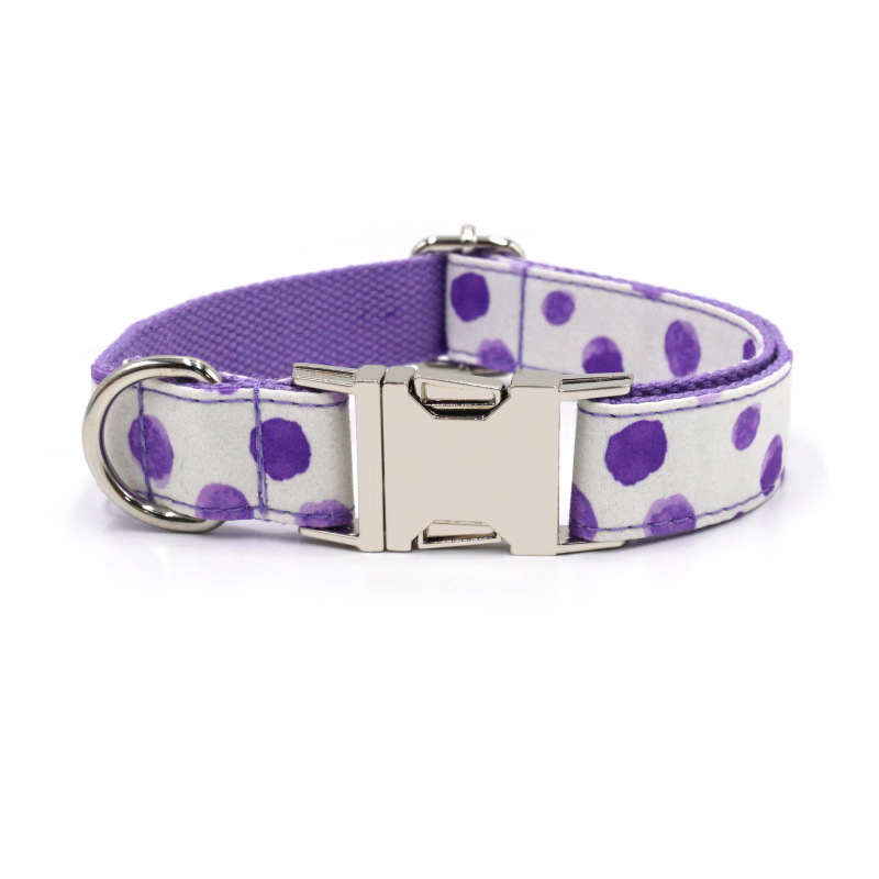 Pet dog printed collar