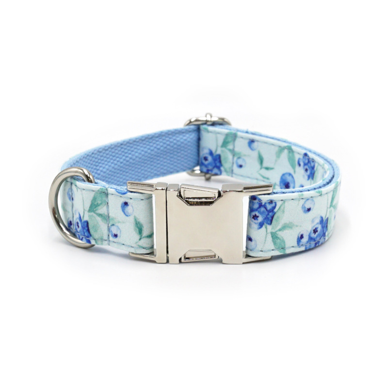 Pet dog printed collar