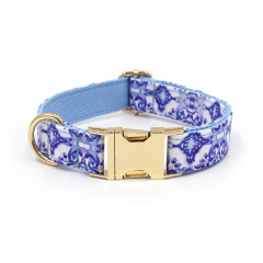 Pet dog printed collar