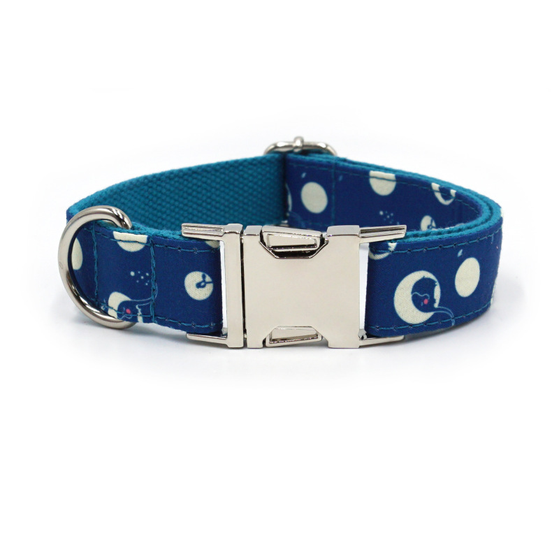 Pet dog printed collar