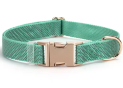 Glow Castle Solid Reflective Eco-friendly Nylon Dog Collar