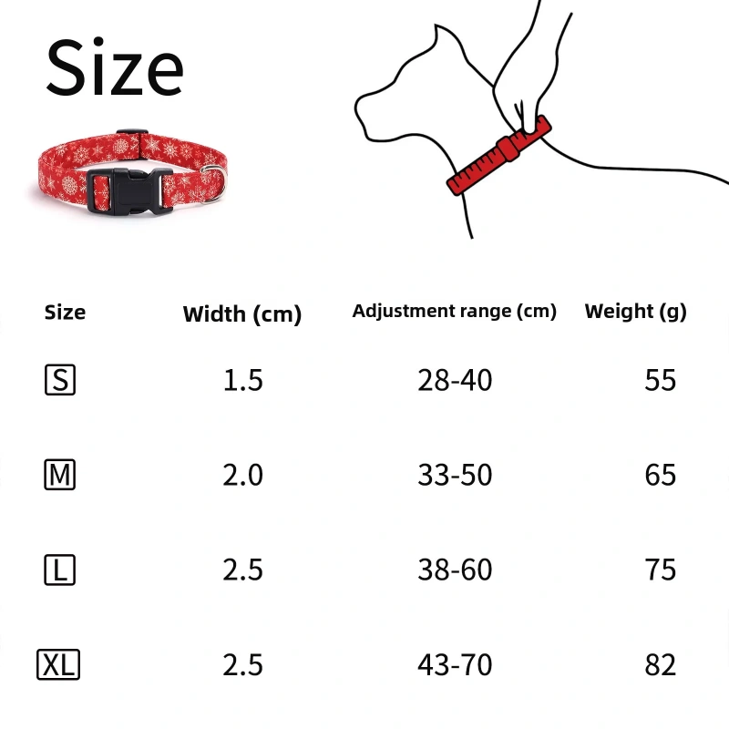 Halloween Christmas Plaid Pet Collar Plaid Snowflake Santa Claus Printed Bow Ties Buckle Closure Holiday Dog Collar Leash Set