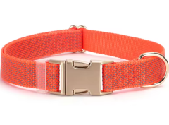 Glow Castle Solid Reflective Eco-friendly Nylon Dog Collar