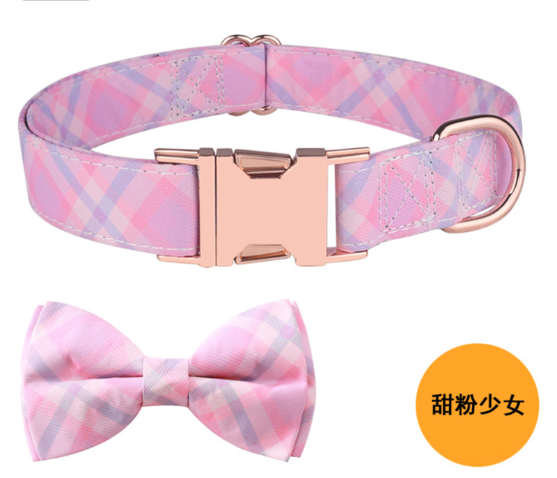 Adjustable Nylon Personalized Dog Collar