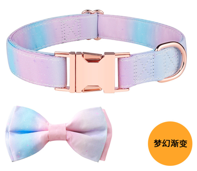 Adjustable Nylon Personalized Dog Collar