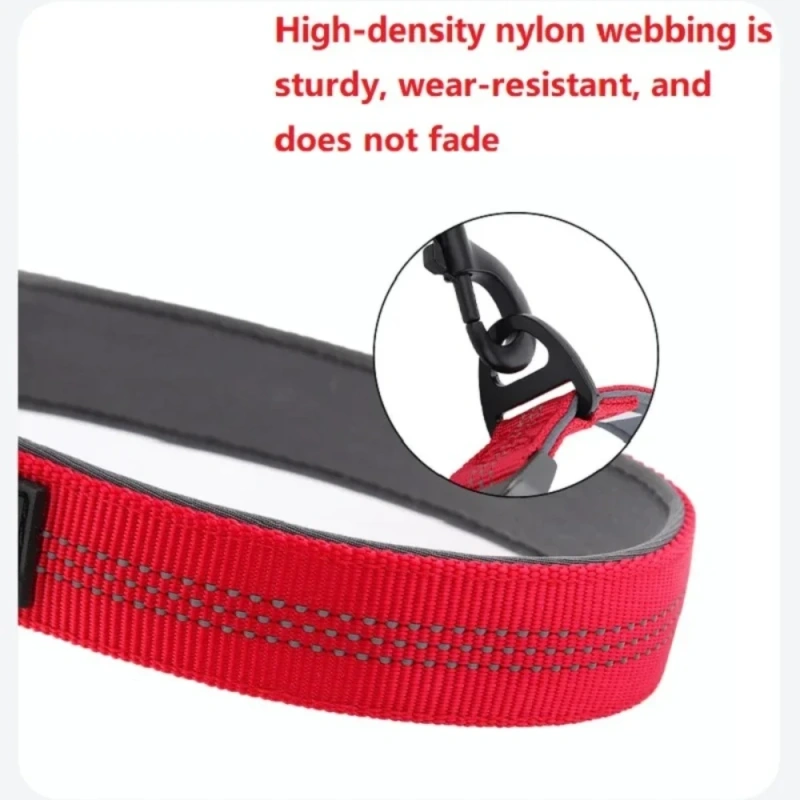 Reflective Dog Collar For Medium Large Dogs Soft Neoprene Padded Nylon Sturdy Adjustable Pets Collar for Medium Large Dogs