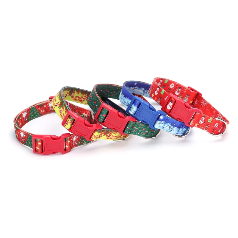 Pet Dog Holiday Christmas Collar