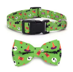 Halloween Themed Dog Collar for Small and Medium Dogs Adjustable