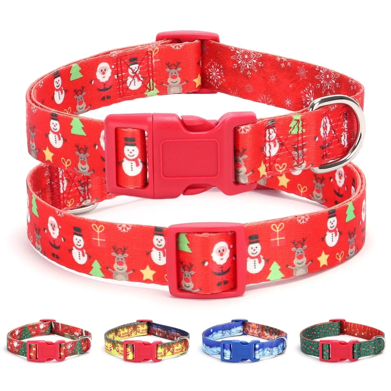 Pet Dog Holiday Christmas Collar