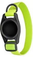 Reflective Nylon Webbing with Built in Tracker Holder for AirTag Safety Breakaway Buckle