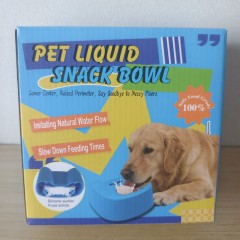 Simple Anti-Choking Dog Lick Bowl with Rolling Ball Anti Slip Interactive Lick Bowl