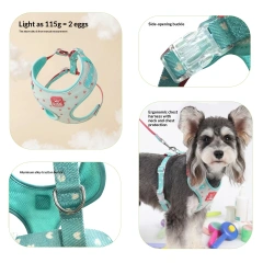 Pet Love Small Dog Outdoor Walking Anti-Escape Polyester Harness