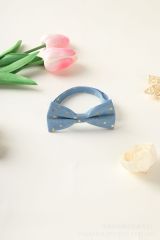 New Design Cute Eco-Friendly Solid Polyester Leisure Pet Tie Cat Dog Collar